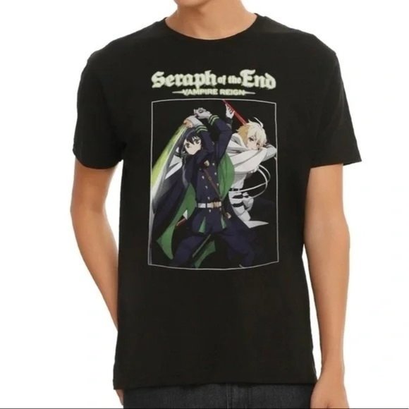 Seraph of the End Other - SOLD NO LONGER AVAILABLEEnd Vampire Reign FUNimation T shirt Men's Graphic Tee L